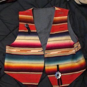 Vintage Navajo handmade vest